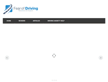Tablet Screenshot of fearofdriving.net